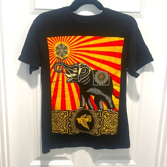 Obey PEACE ELEPHANT Size Small Men’s - Picture 2 of 9